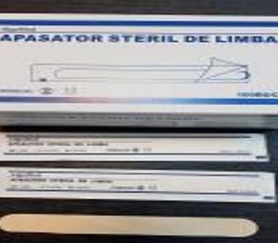 Apasatoare sterile de limba de unica folosinta